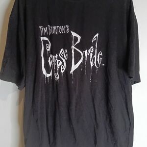 Tim Burton's Corpse Bride Black Graphic Tee